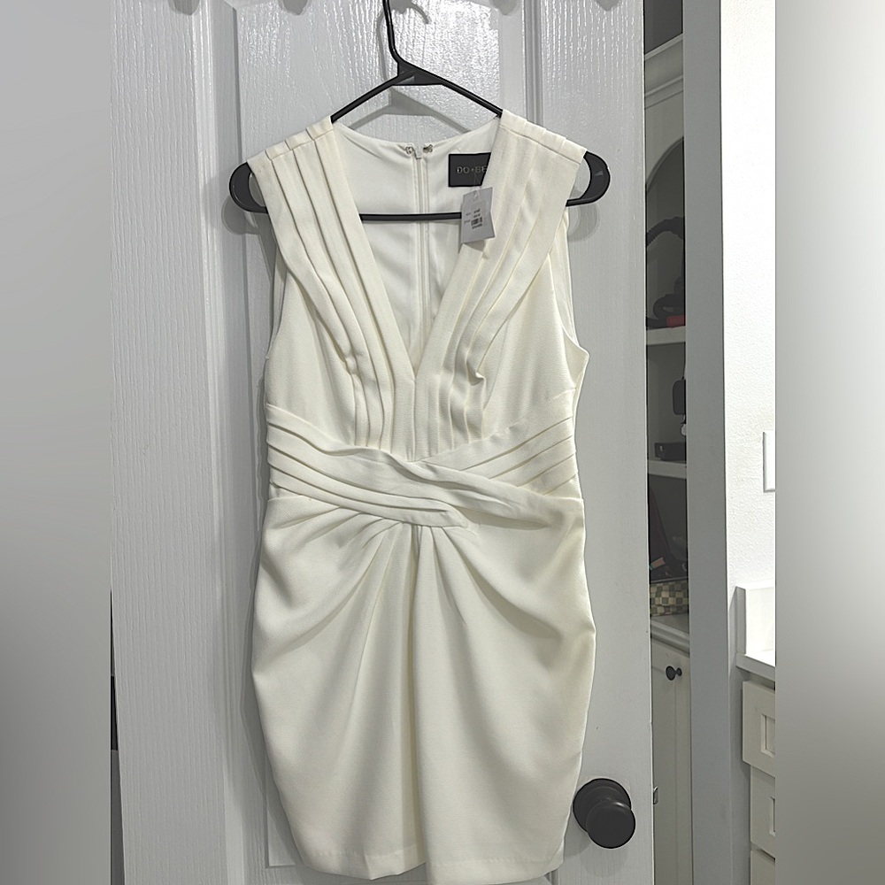 White formal wedding shower/graduation/confirmation boutique dress